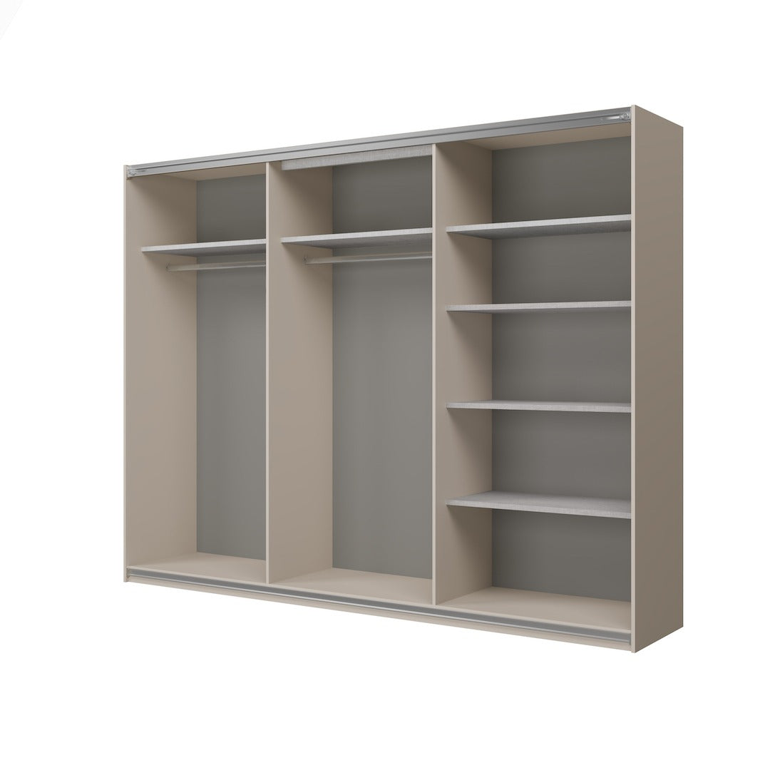 Cube Sliding Door Wardrobe 270cm