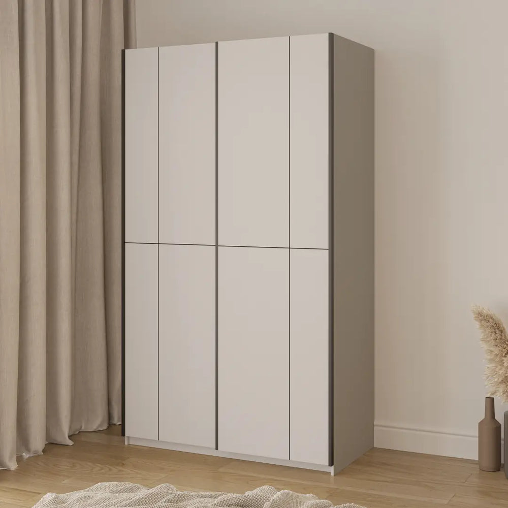 Cube Sliding Door Wardrobe 120cm