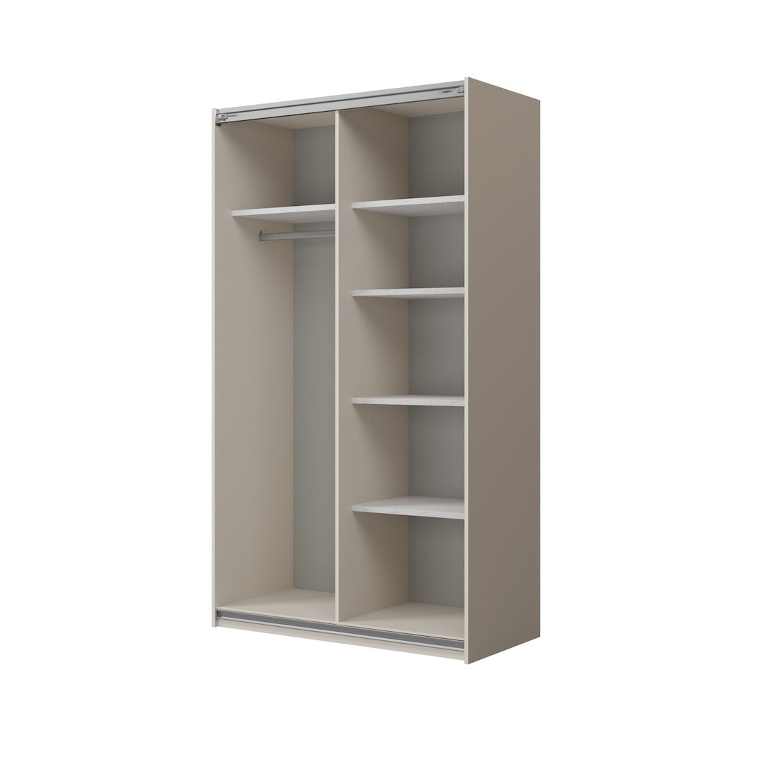Cube Sliding Door Wardrobe 120cm