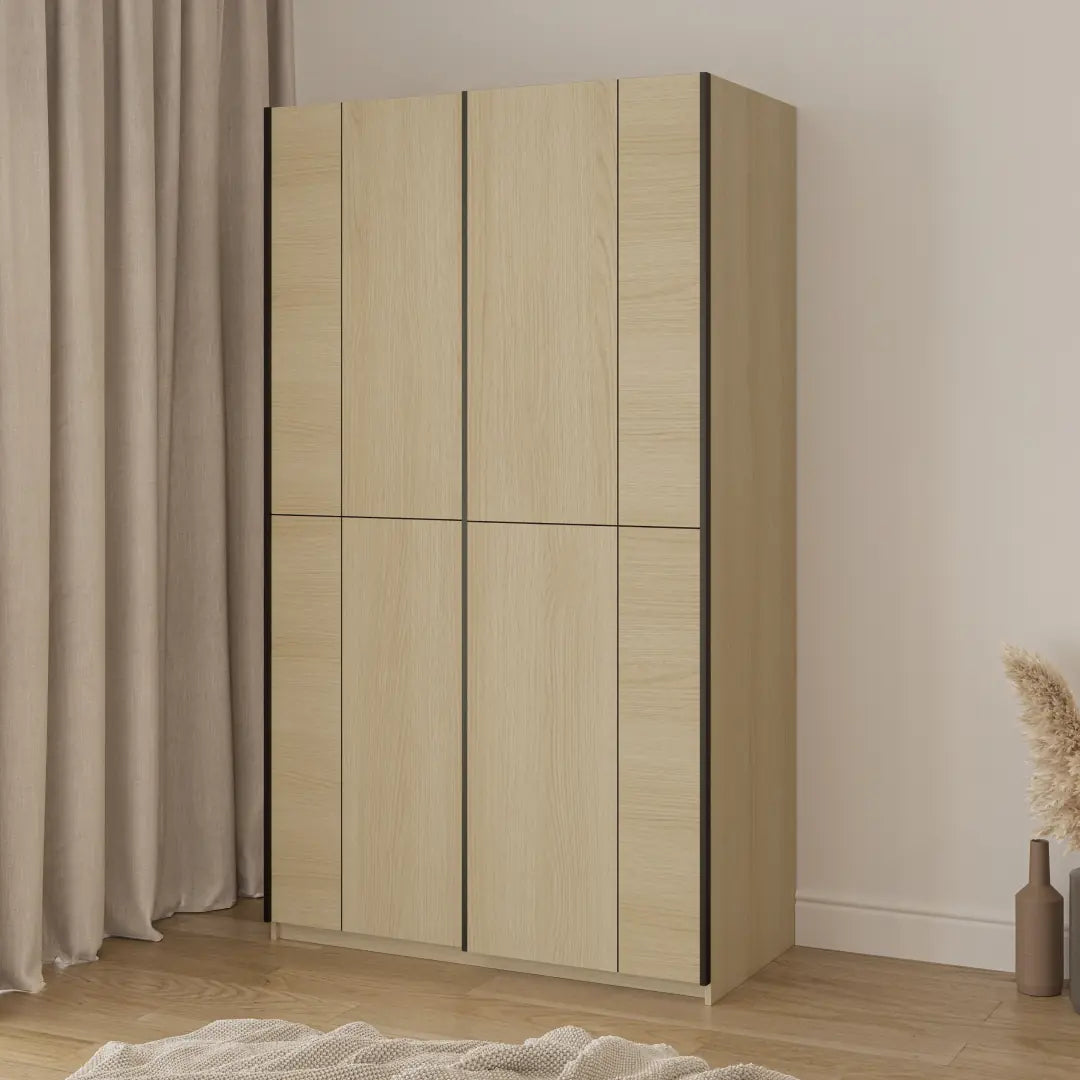 Cube Sliding Door Wardrobe 120cm