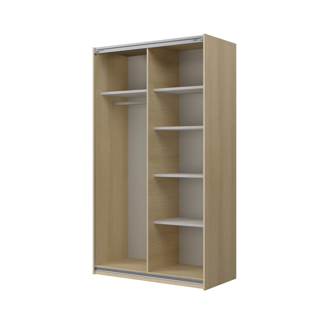 Cube Sliding Door Wardrobe 120cm