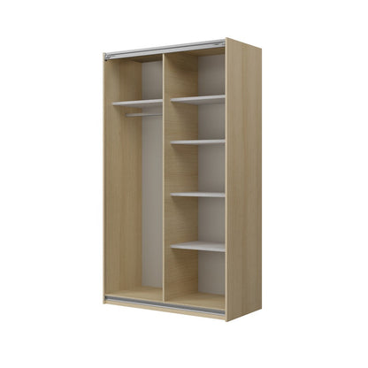 Cube Sliding Door Wardrobe 120cm