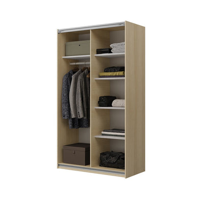 Cube Sliding Door Wardrobe 120cm