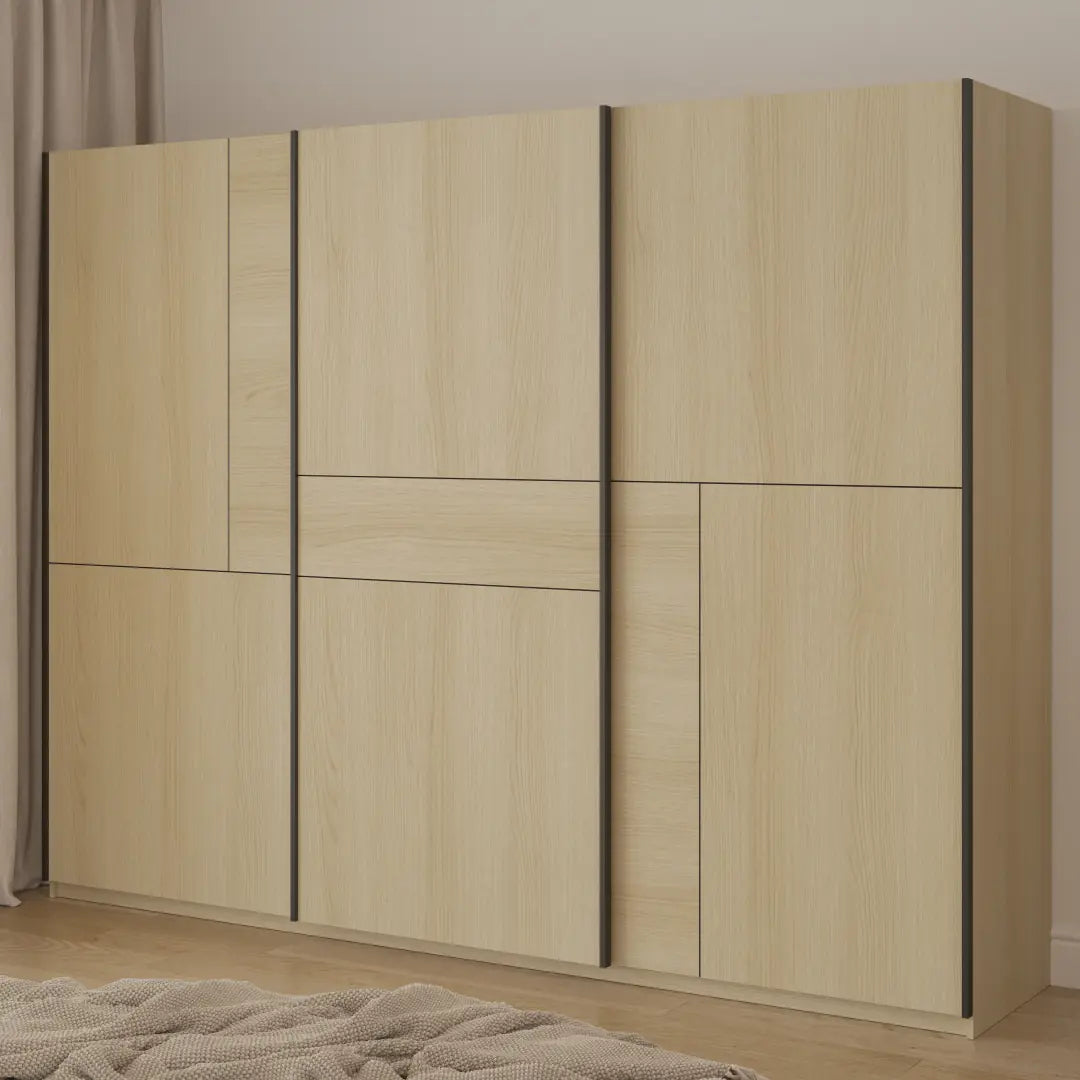 Cube Sliding Door Wardrobe 270cm