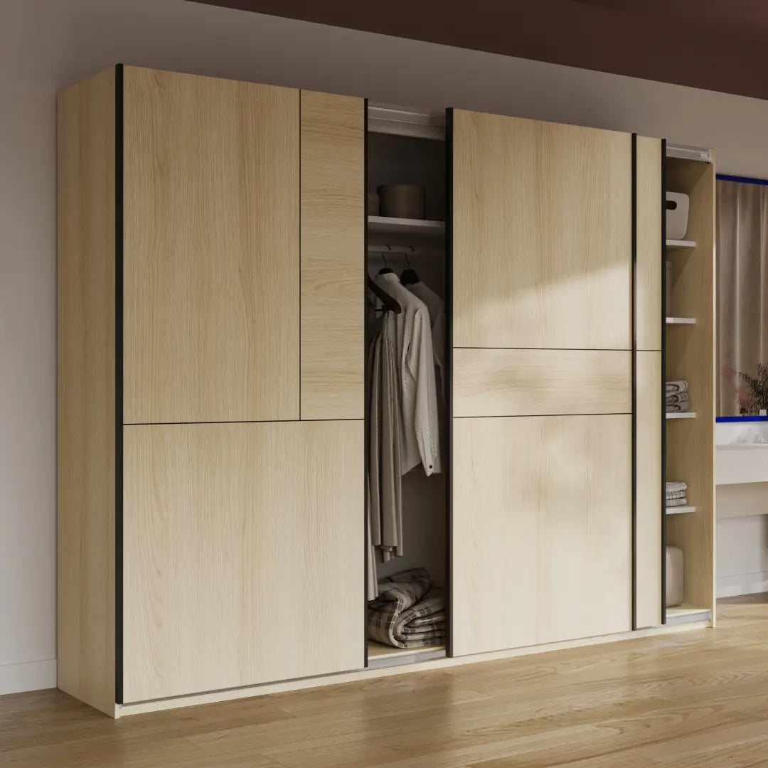 Cube Sliding Door Wardrobe 270cm