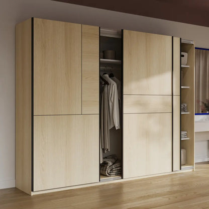 Cube Sliding Door Wardrobe 270cm
