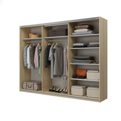Cube Sliding Door Wardrobe 270cm
