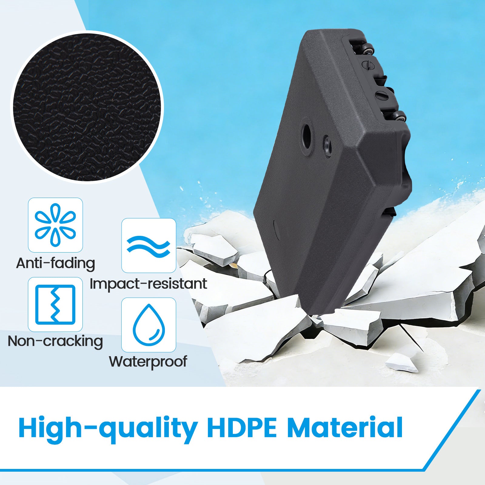 Cantilever Umbrella Base for 300 cm Offset Hanging Umbrella