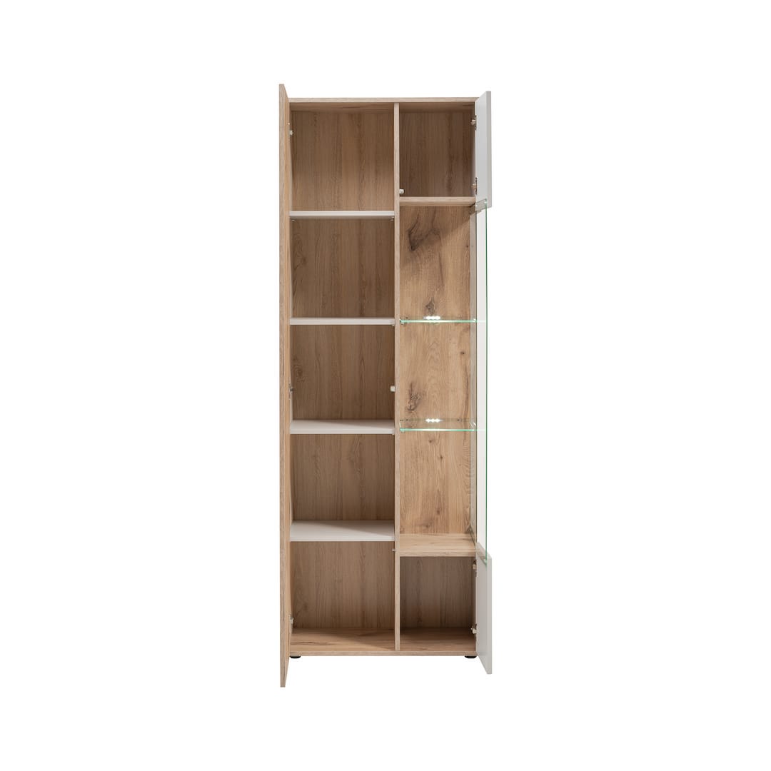 Catalina Tall Display Cabinet 70cm