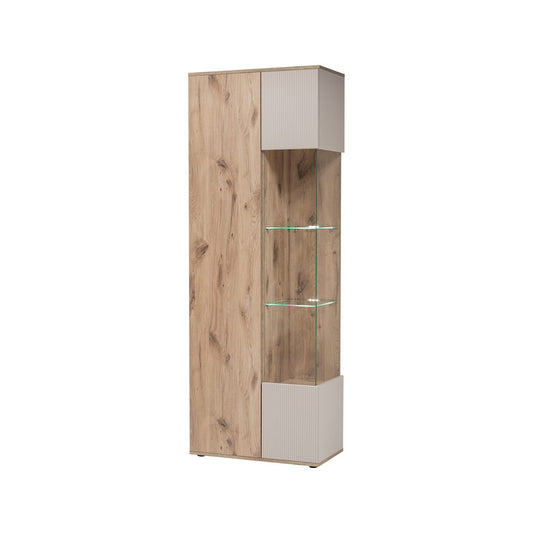 Catalina Tall Display Cabinet 70cm