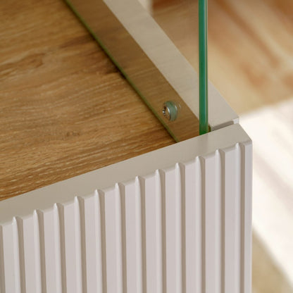 Catalina Tall Display Cabinet 70cm