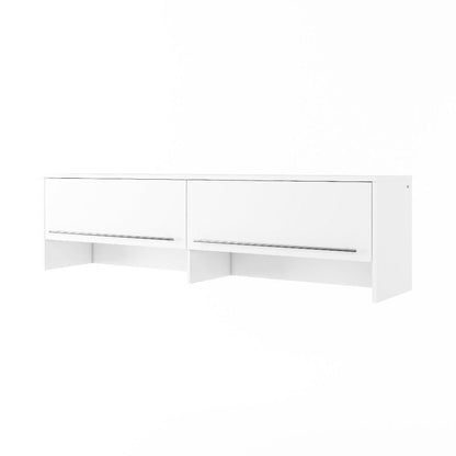 CP-04 Horizontal Wall Bed Concept Pro 140cm with Over Bed Unit