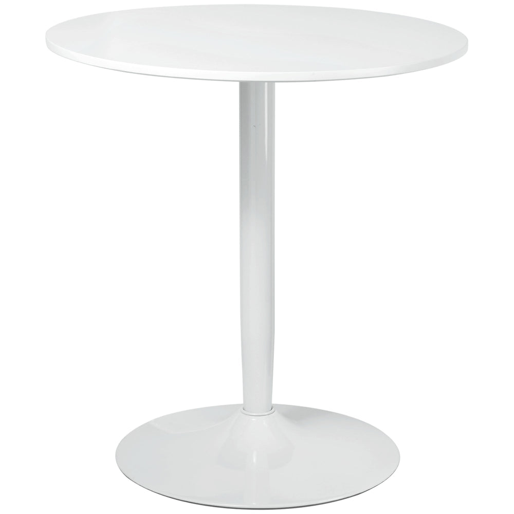 HOMCOM 75H x a70cm Two-Person Minimalistic Dining Table - White