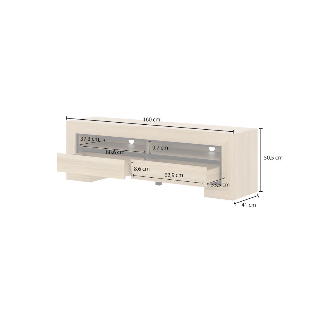 Cuba 40 TV Cabinet 160cm