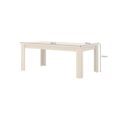 Cuba 94 Dining Table 190cm