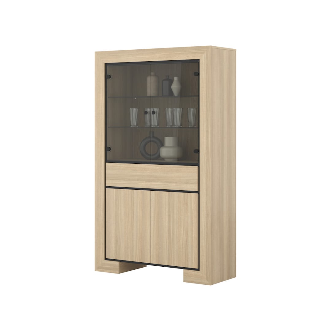 Cuba 13 Tall Display Cabinet 113cm