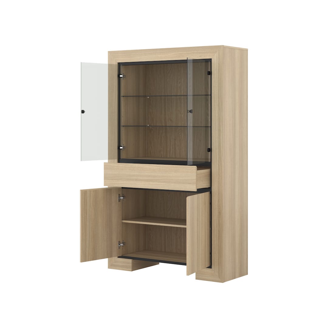 Cuba 13 Tall Display Cabinet 113cm
