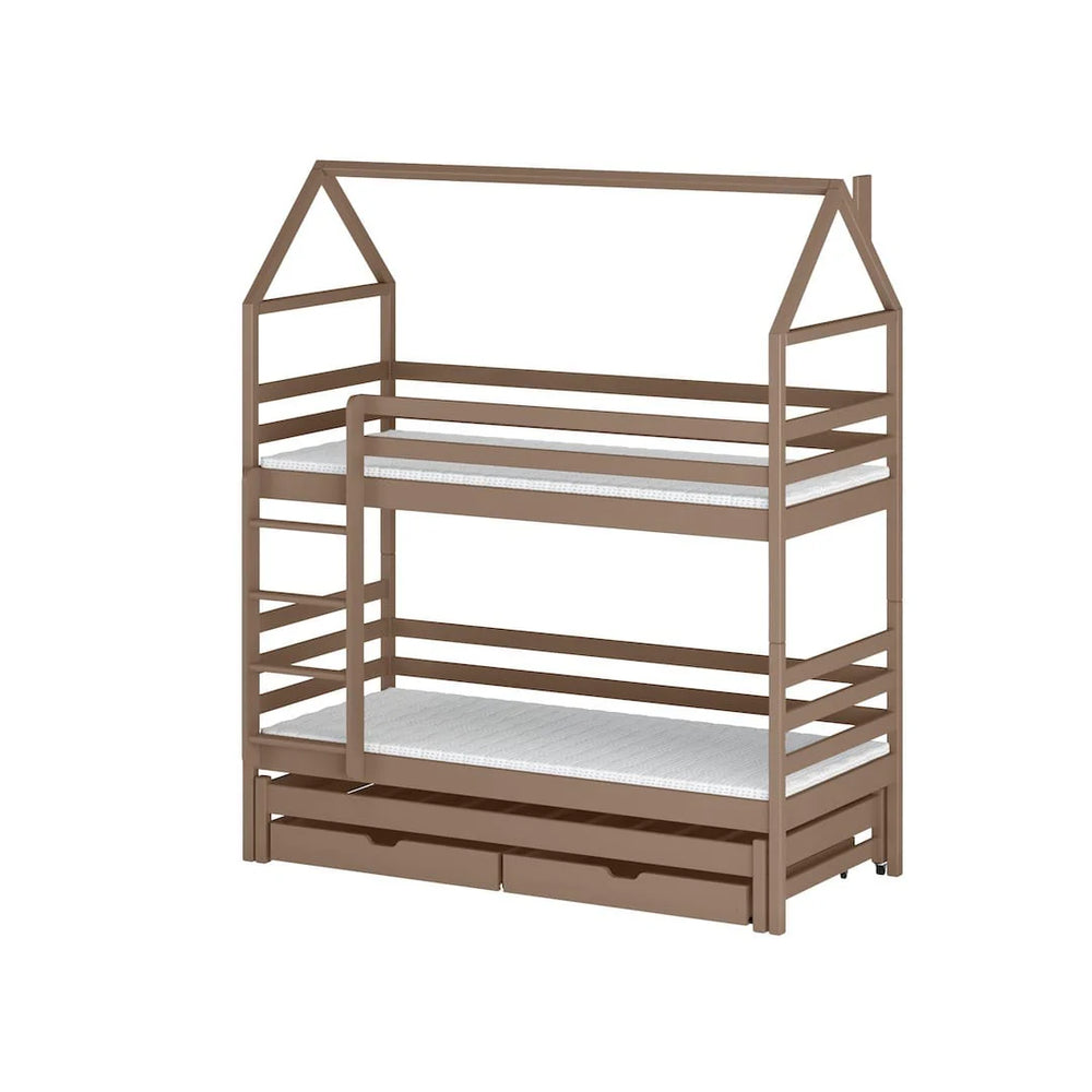 Dalia Bunk Bed with Trundle and Storage