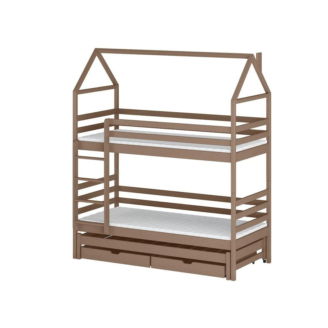 Dalia Bunk Bed with Trundle and Storage