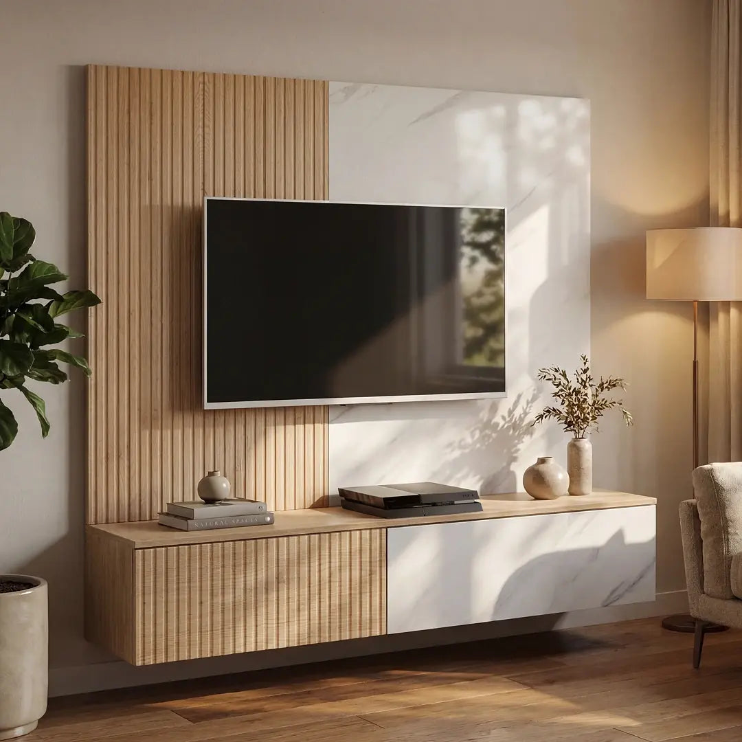Noir I Entertainment Unit For TVs Up To 70"