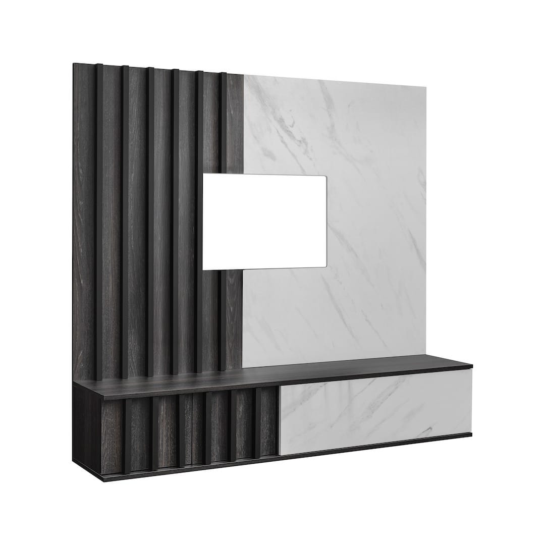 Noir II Entertainment Unit For TVs Up To 70"