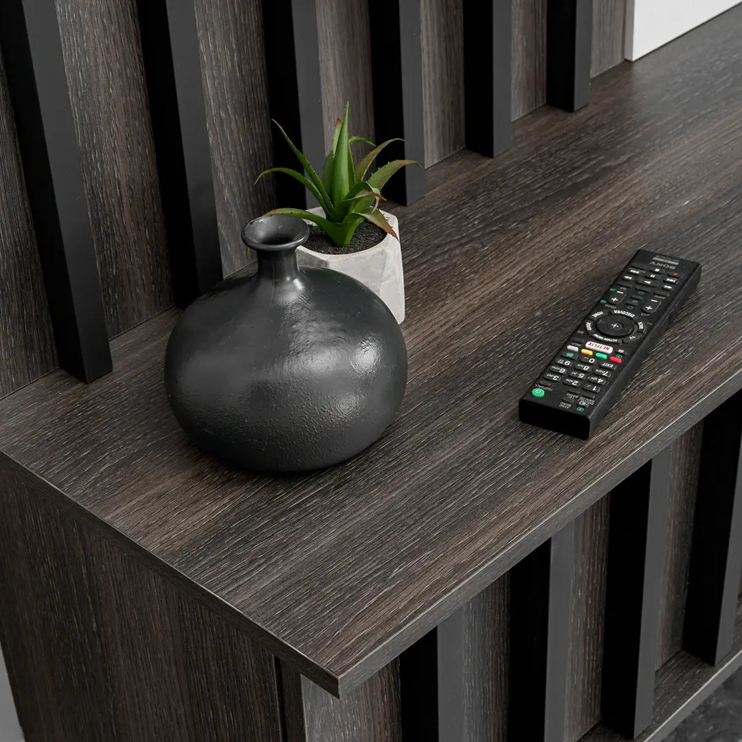 Noir II Entertainment Unit For TVs Up To 70"