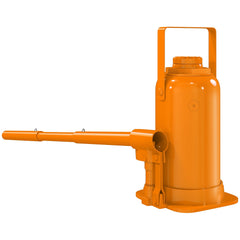 HOMCOM 12 Tonne Hydraulic Bottle Jack with 19-37 cm Lifting Range, Heavy Duty Portable Compact Car Jack Lift with Saddle and 3 Section Handle for Pickup, Truck, Auto Repair Maintenance, Orange