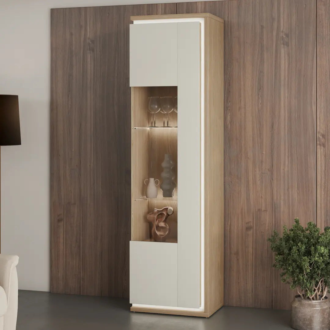 Dore 17 Tall Display Cabinet 55cm