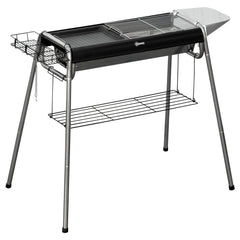 Outsunny Charcoal BBQ Grill - Black