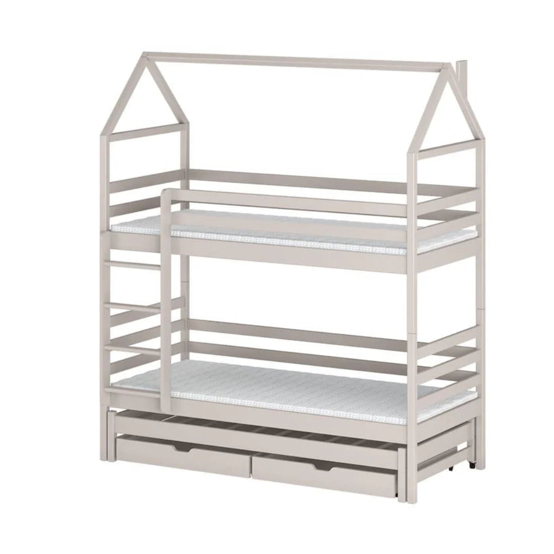 Dalia Bunk Bed with Trundle and Storage