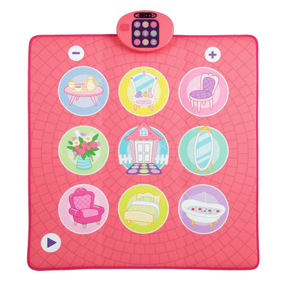 Dance Pad Game Toy with 5 Levels and 9 Keyboard Sounds for 3+ Kids