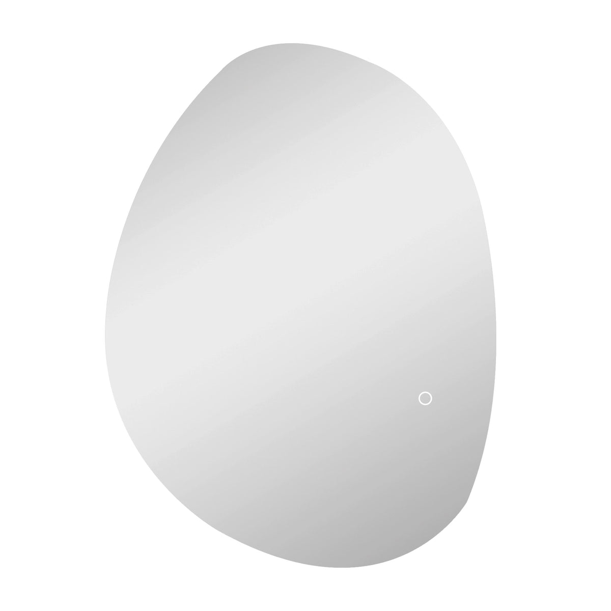 HOMCOM 70x50cm Bathroom Mirror with LED Lights, 3 Colours Dimmable, Anti-Fog, Memory & Touch Switch, IP44