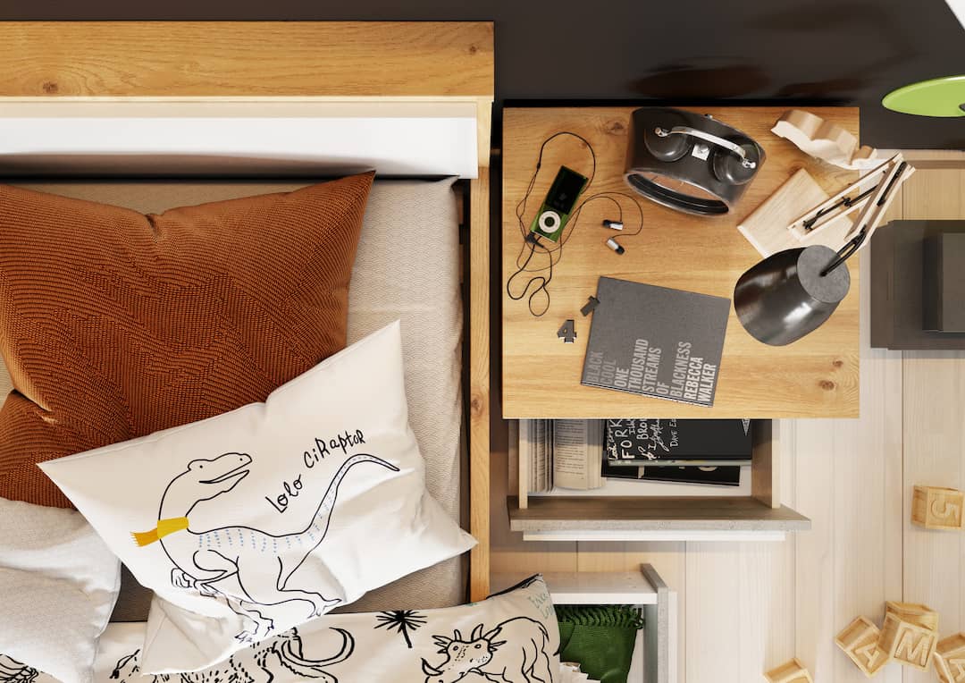 Plano PN-09 Bedside Table 45cm