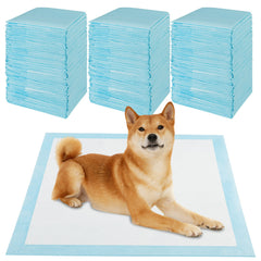 Dog and Puppy Pee Pads 76 x 76 cm(150 Counts) 6-Layer Leak-Proof Pet Pads-Blue