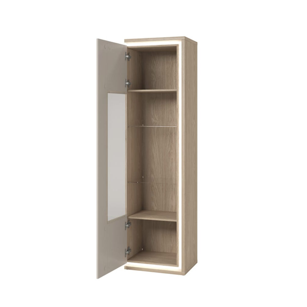 Dore 17 Tall Display Cabinet 55cm