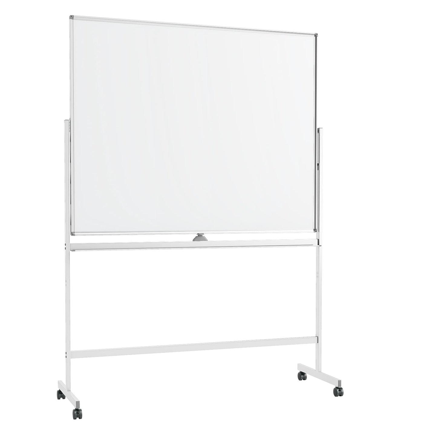 Double-Sided Magnetic Dry Erase Board with Stand-White
