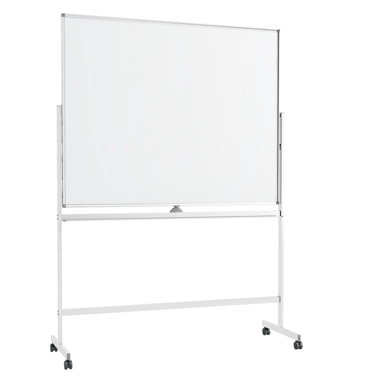 Double-Sided Magnetic Dry Erase Board with Stand-White