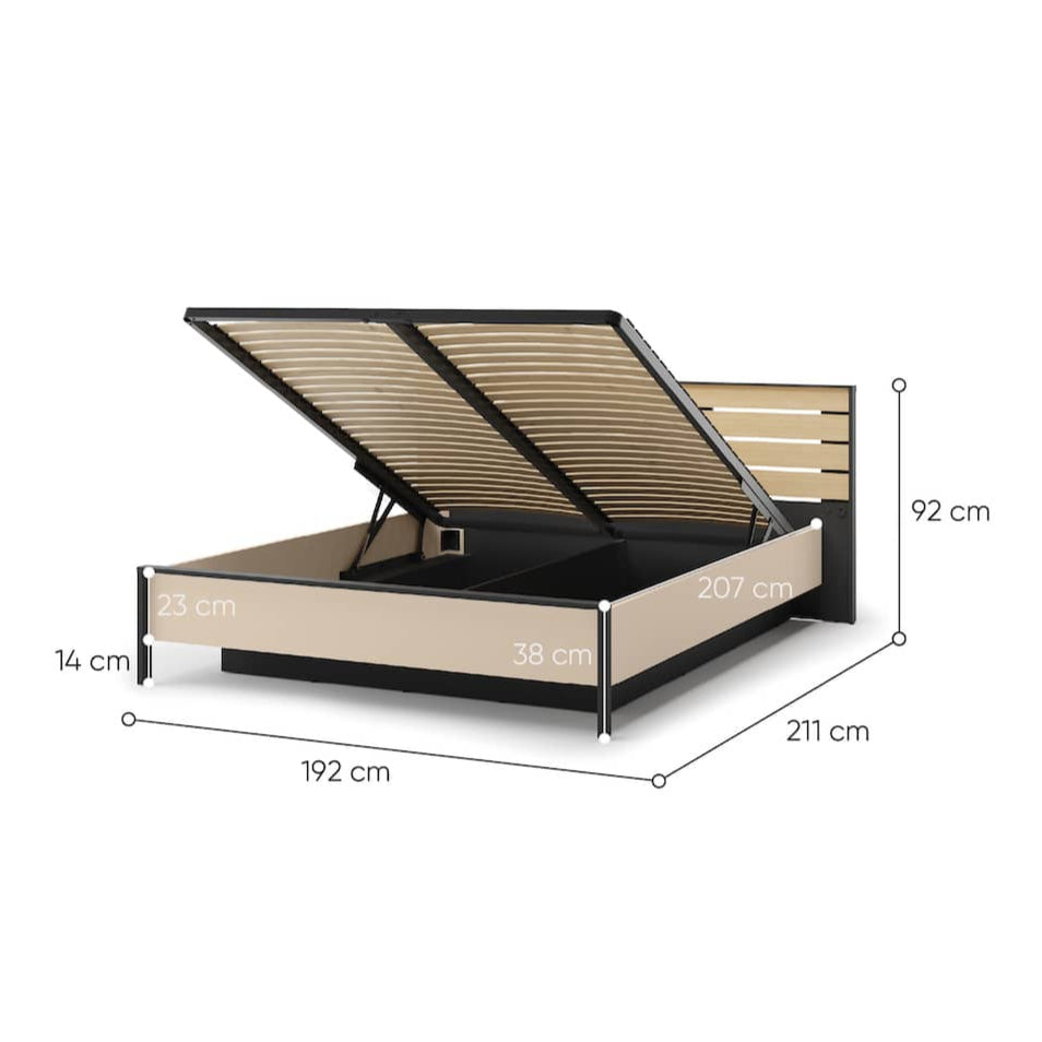 Enna EN-02 Ottoman Bed [EU King]