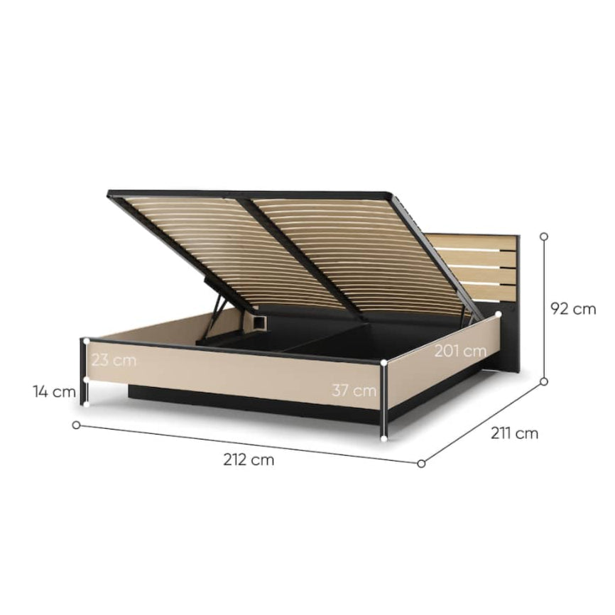 Enna EN-02 Ottoman Bed [EU Super King]