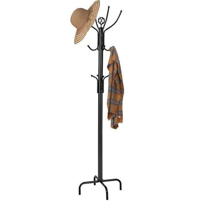 Entryway Set with 3-Tier Shoe Rack Console Table and Freestanding Coat Stand