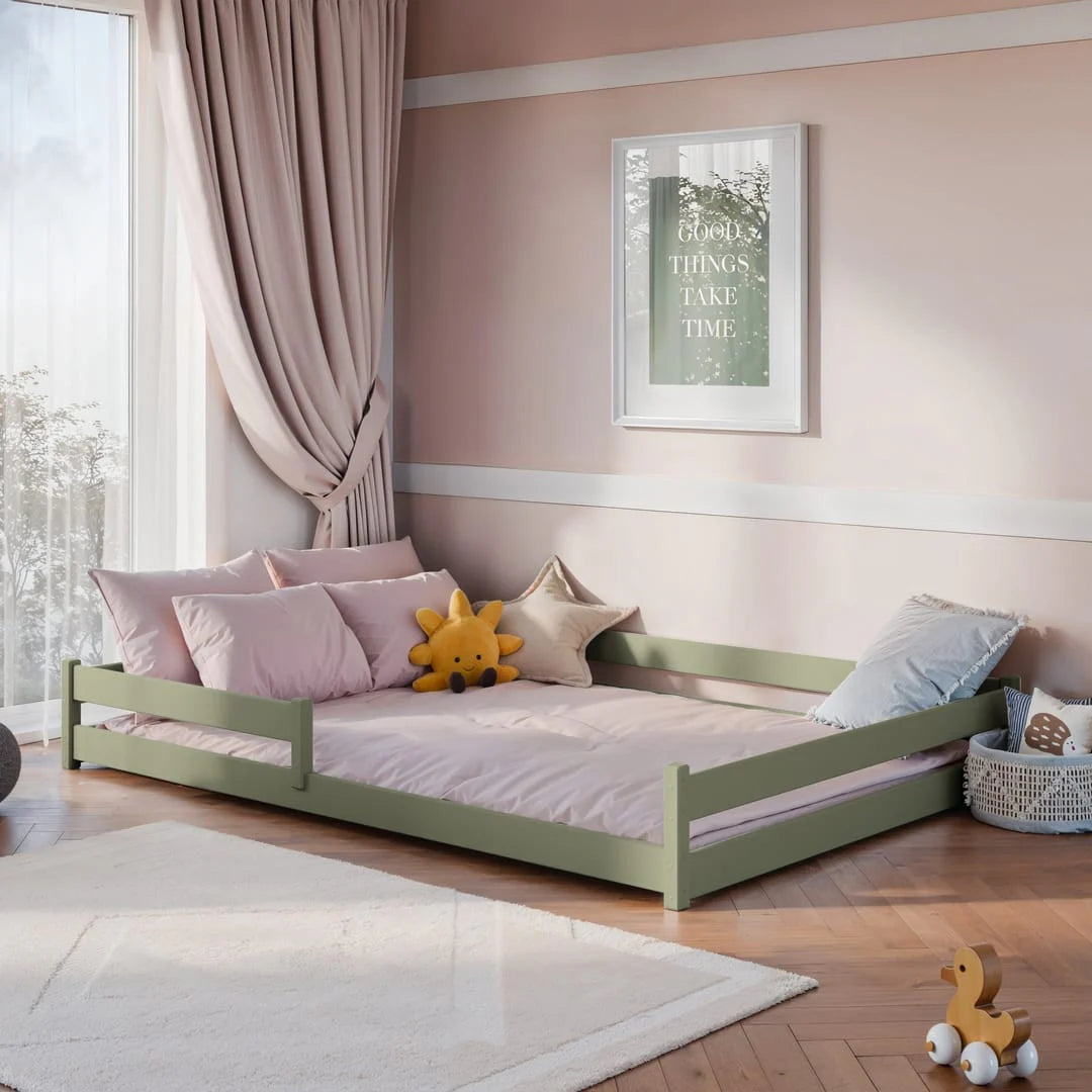 Wooden Bed Fini [EU Double]