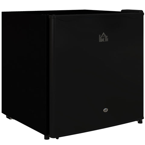 HOMCOM 46 Litre Lockable Countertop Fridge - Black