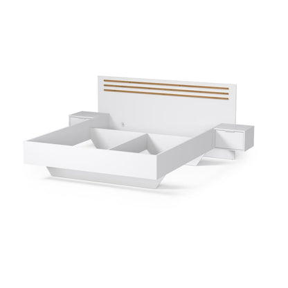Florencja Bed Frame With Bedside Cabinets [EU King]