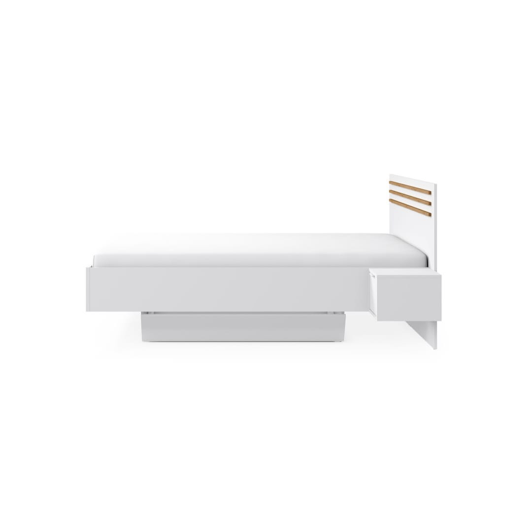 Florencja Bed Frame With Bedside Cabinets [EU King]