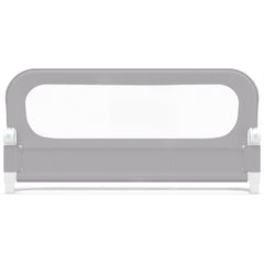 Foldable Bed Rail for Toddlers 120 Long with Removable Cover-Grey