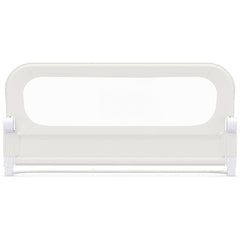 Foldable Bed Rail for Toddlers 120 Long with Removable Cover-White