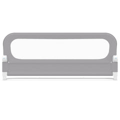 Foldable Bed Rail for Toddlers 148 Long with Removable Cover-Grey
