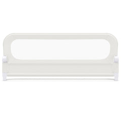Foldable Bed Rail for Toddlers 148 Long with Removable Cover-White