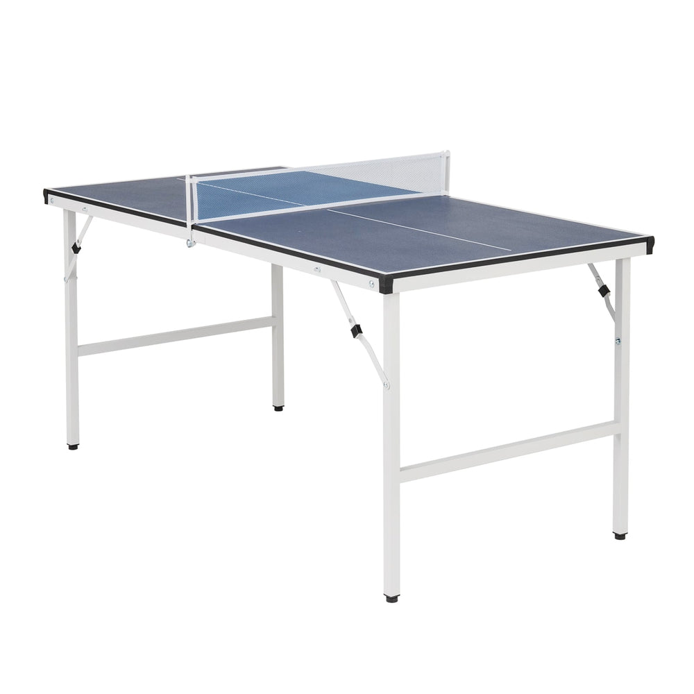 Foldable Ping Pong Table with Net for Indoor Outdoor Use