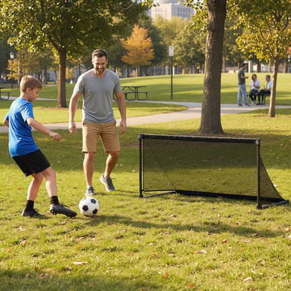 Foldable Pop-up Soccer Goal with Net-L